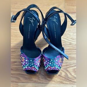 GIUSEPPE ZANOTTI HIGH HEELS SZ 38.5